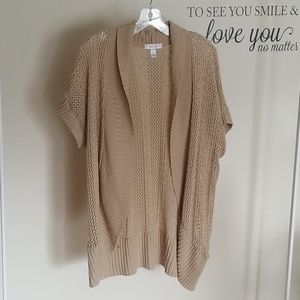 Tan lightweight Dressbarn sweater